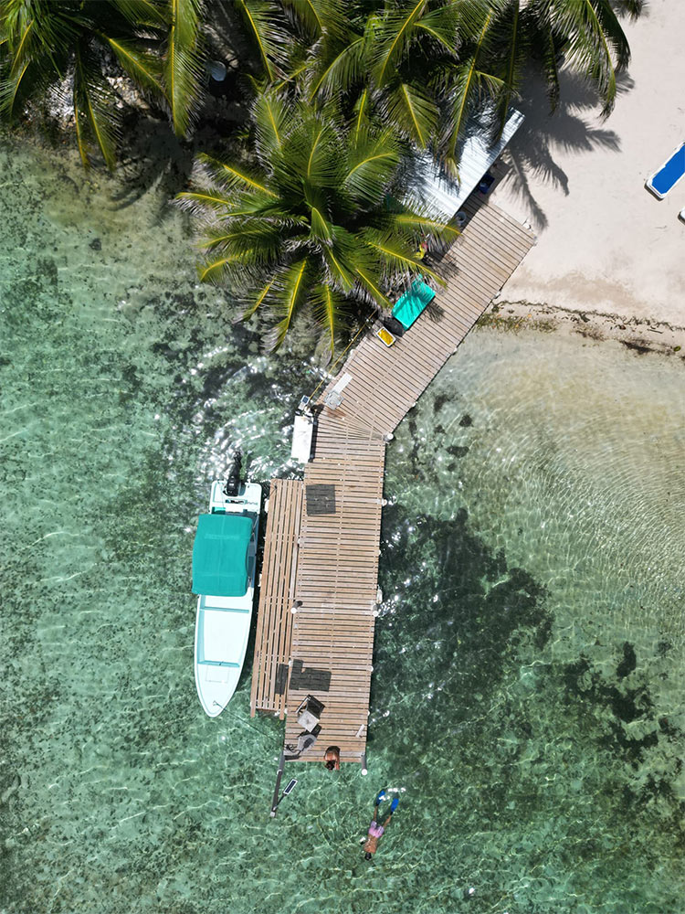 Getting to Tobacco Caye Belize