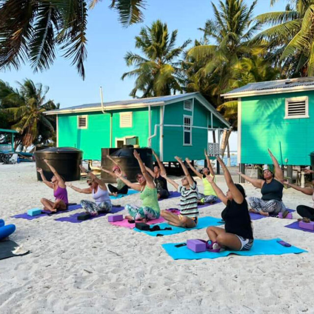 Belize Group Yoga